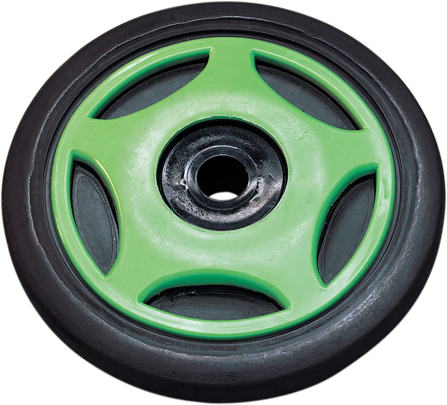 Parts Unlimited Idler Wheel With Insert/Bearing 6205-2rs - Green - Group 1 - 5.63" Od X 0.625" Id R5630d-2 303b
