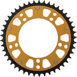 SUPERSPROX Stealth Rear Sprocket - 45 Tooth - Gold - Suzuki/Triumph RST-1793-45-GLD