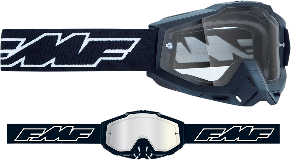 FMF PowerBomb Enduro Goggles - Rocket - Black - Clear F-50038-00001 2601-2986