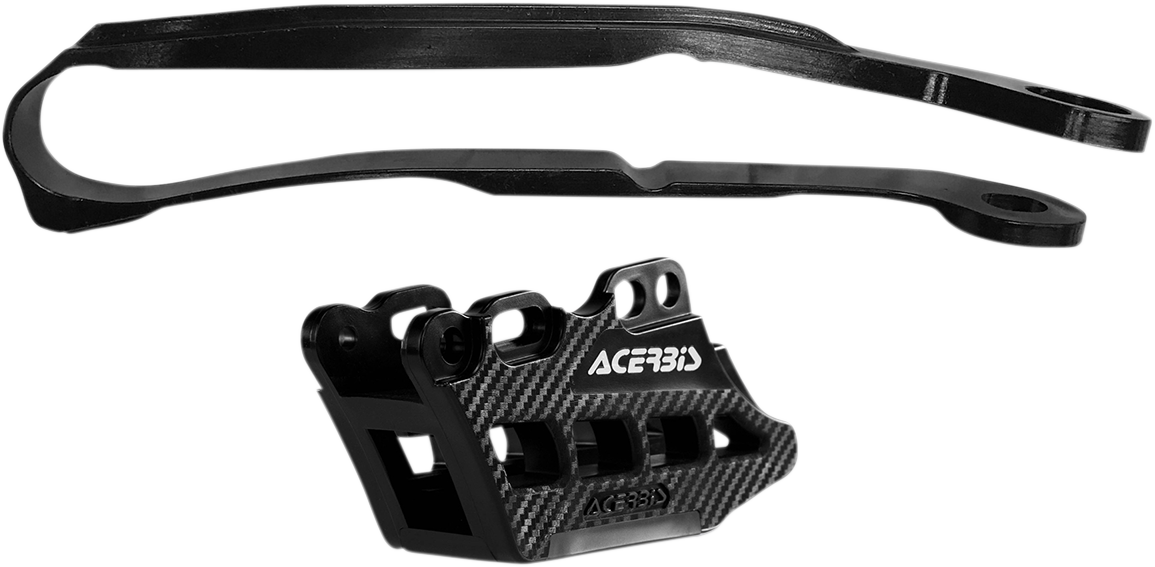 ACERBIS Kettenführung 2.0 und Slider Kit – Kawasaki KX250F/KX450F – Schwarz 2466040001 