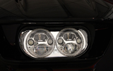 CUSTOM DYNAMICS Headlight - Chrome - FLTR CDTB-RG-15-C