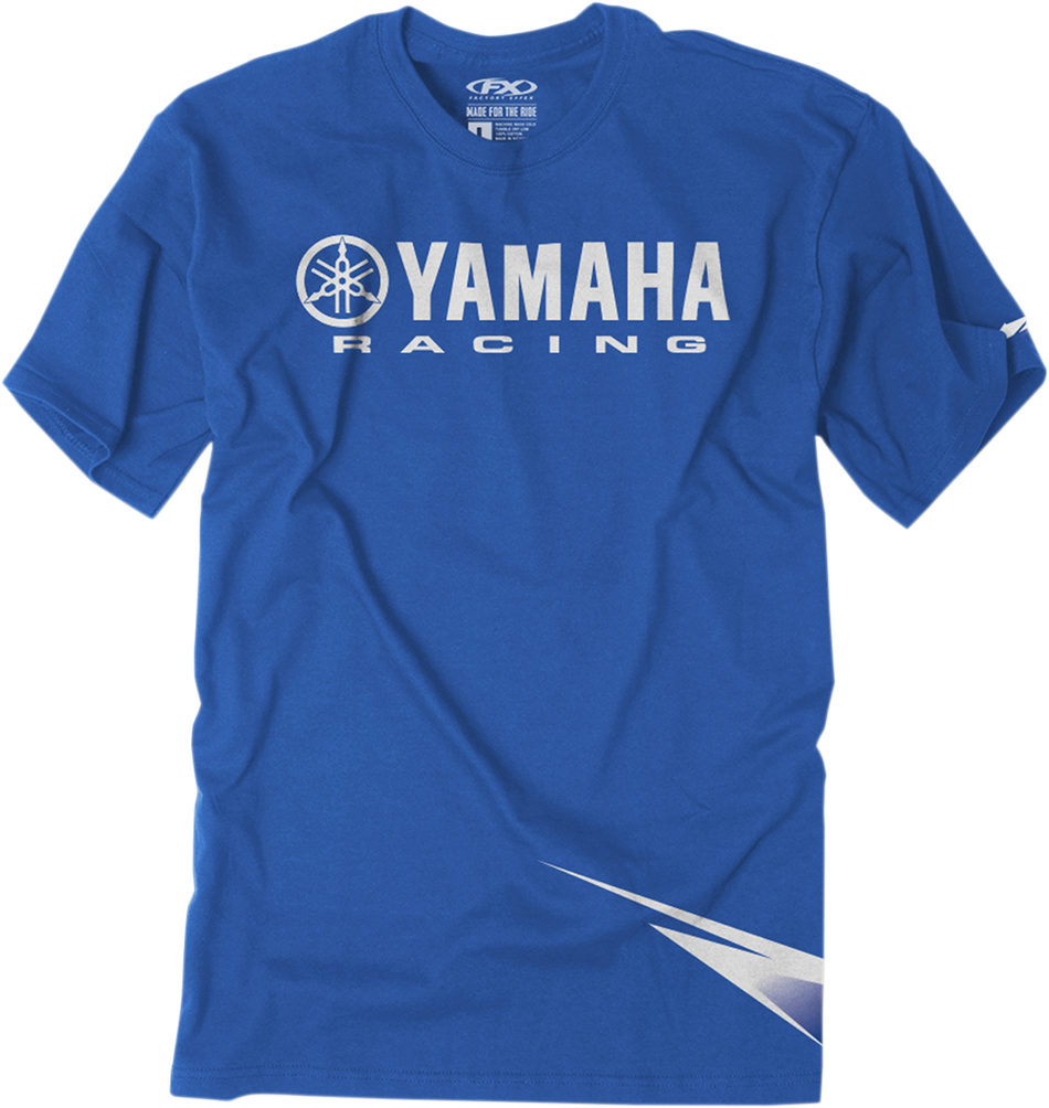 FACTORY EFFEX Youth Yamaha Racing Strobe T-Shirt - Blue - Medium 21-83222
