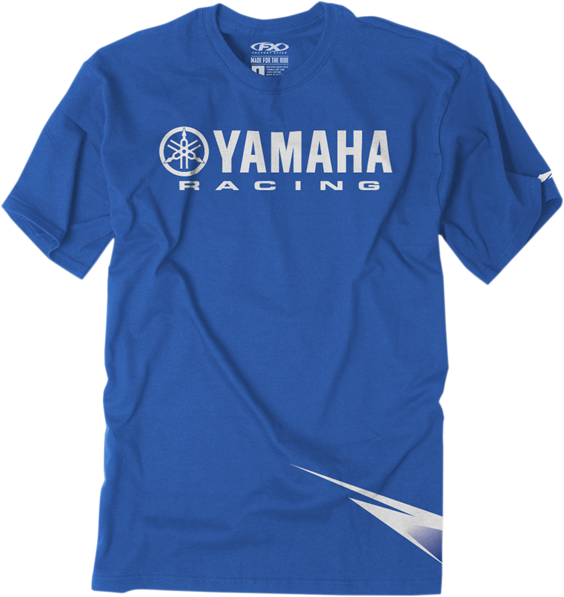 FACTORY EFFEX Youth Yamaha Racing Strobe T-Shirt - Blue - Large 21-83224