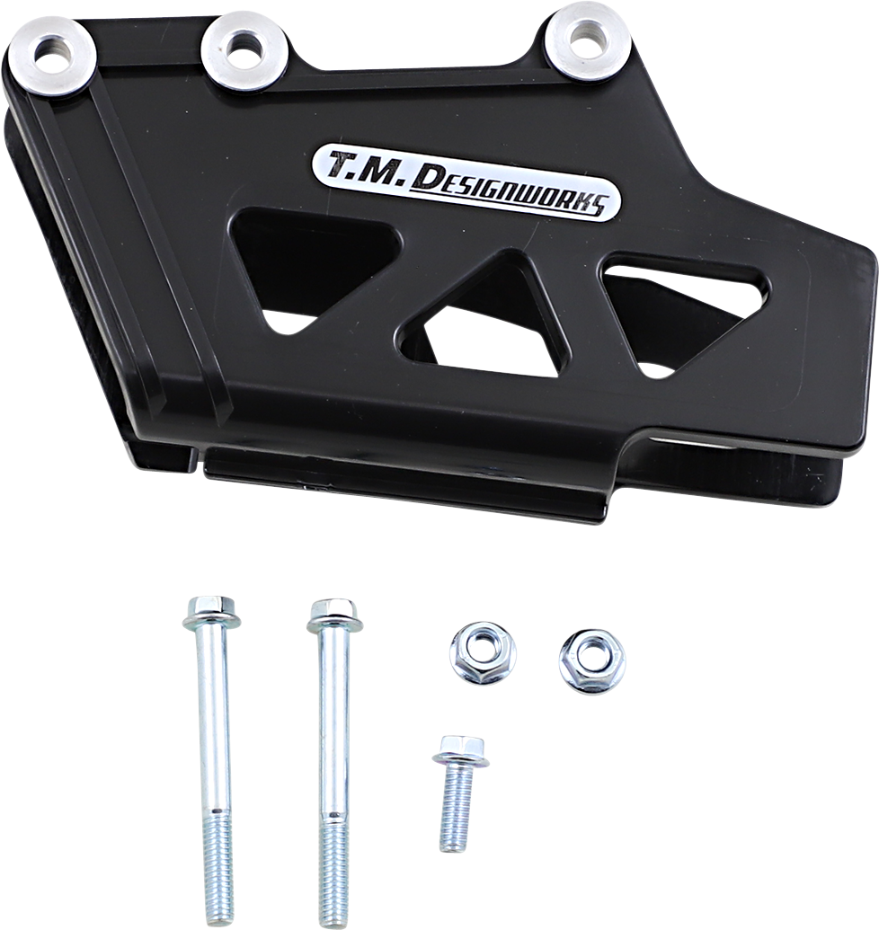 T.M. DESIGNWORKS Chain Guide - Suzuki - Black RCG-SRM-BK