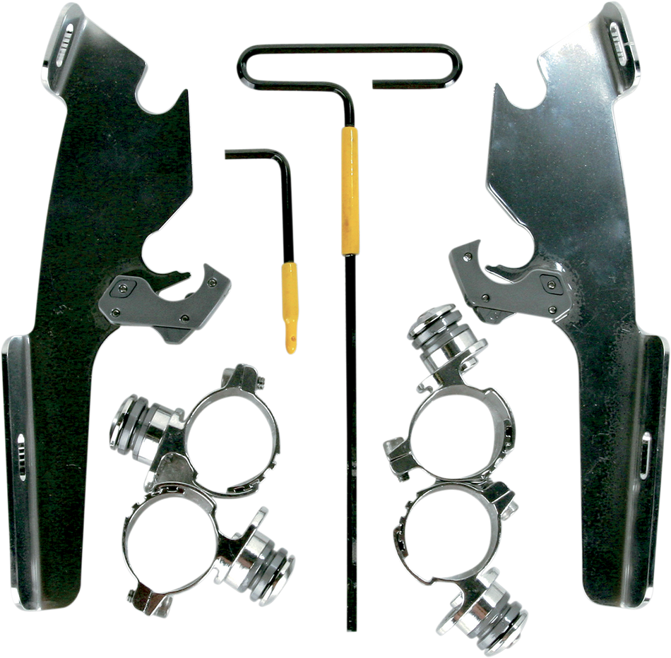 MEMPHIS SHADES Fats/Slim Trigger Lock Mounting Kit - Kawasaki/Yamaha MEM8982