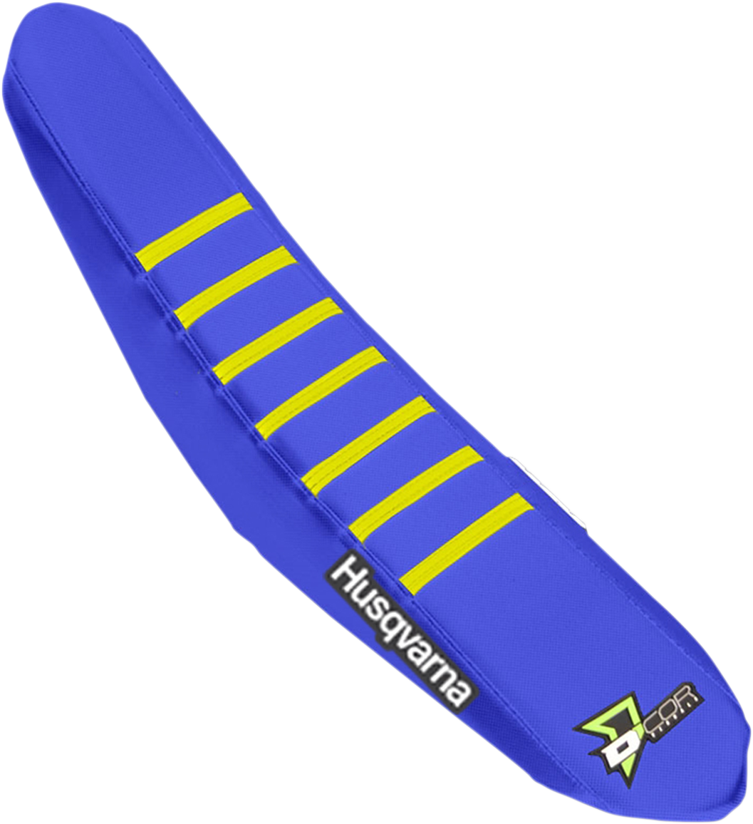 Funda de asiento D'COR VISUALS - Azul real/Amarillo - TC/FC '15 30-70-405 