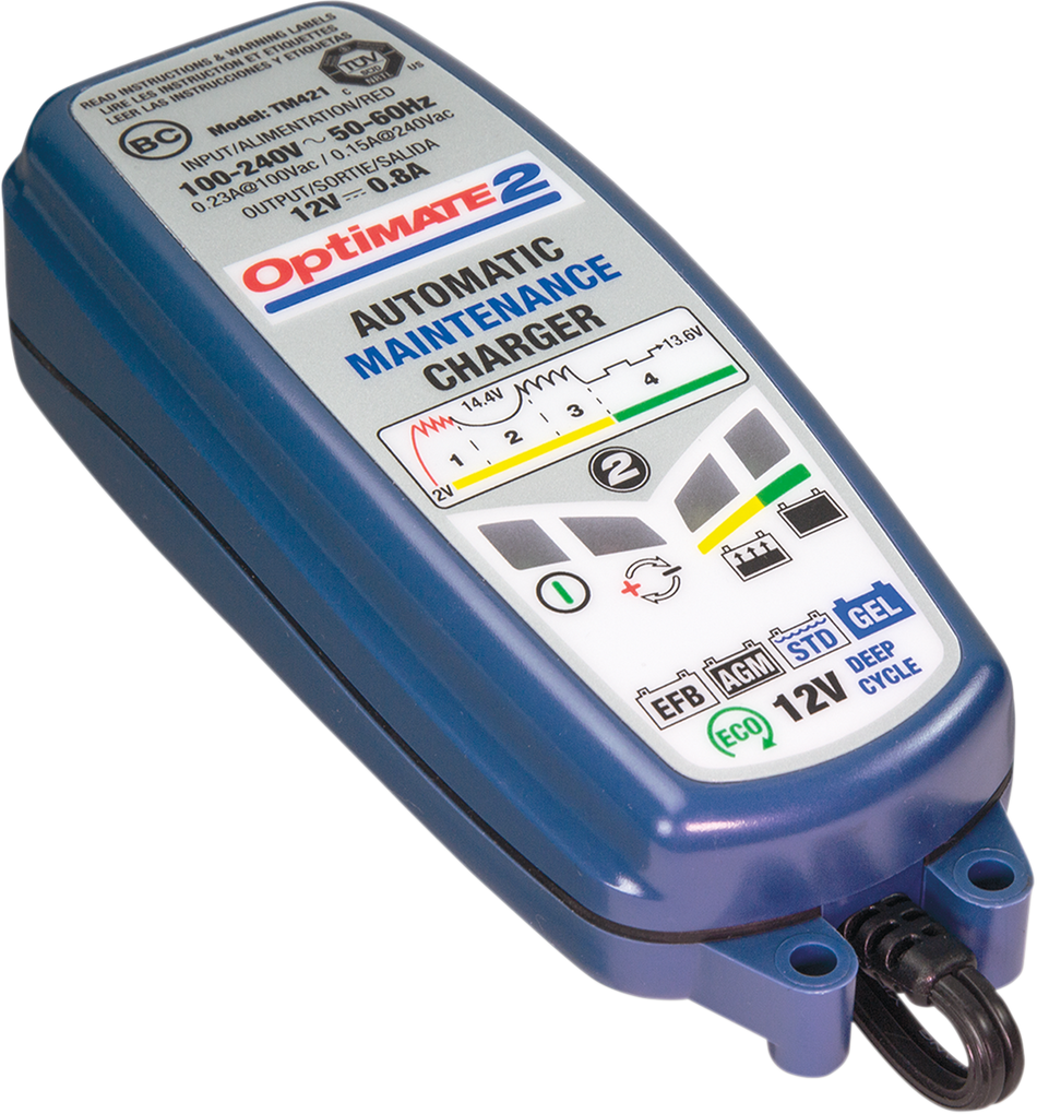 TECMATE Battery Charger/Maintainer TM421