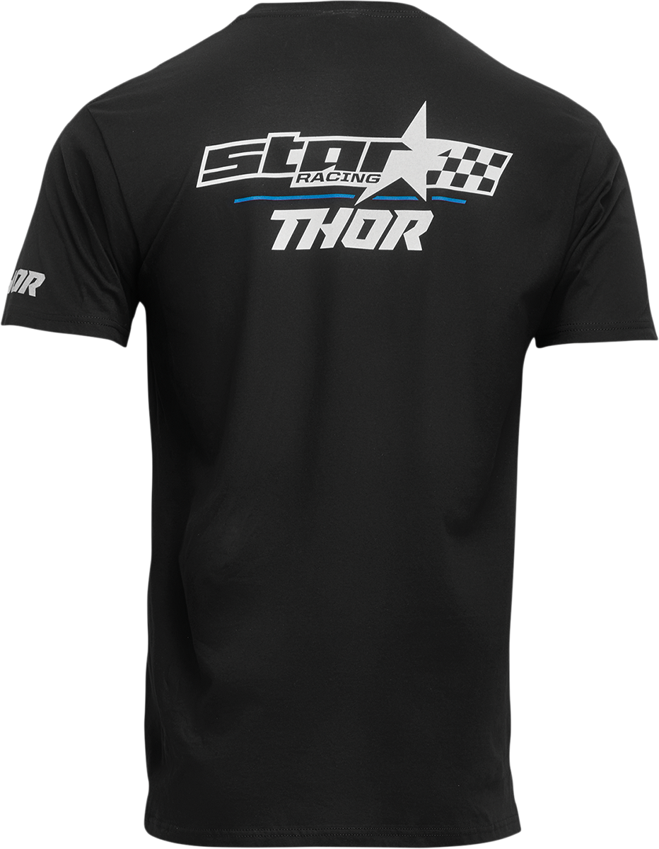 THOR Star Racing Champ T-Shirt - Black - Medium 3070-1144