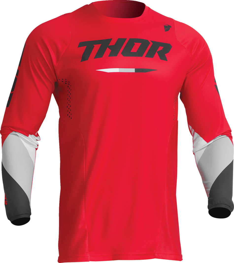 THOR Youth Pulse Tactic Jersey - Red - Small 2912-2205