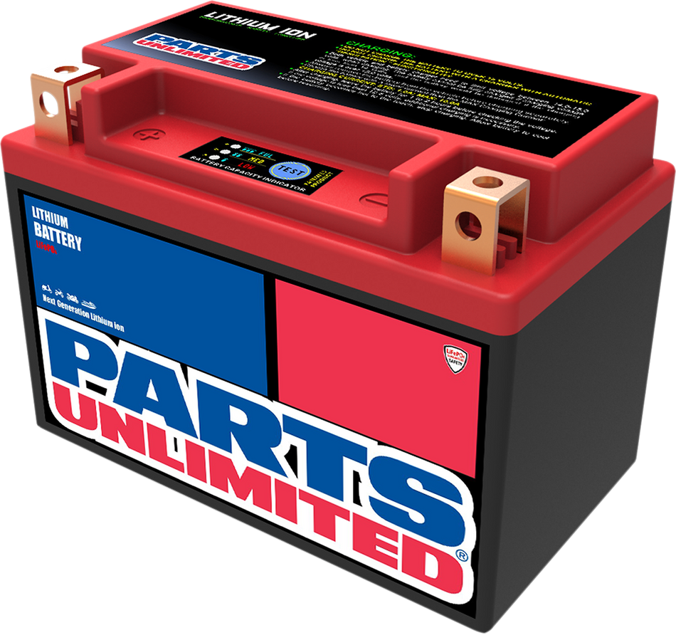 Parts Unlimited Li-Ion Battery - Hjtx9-Fp Hjtx9-Fp