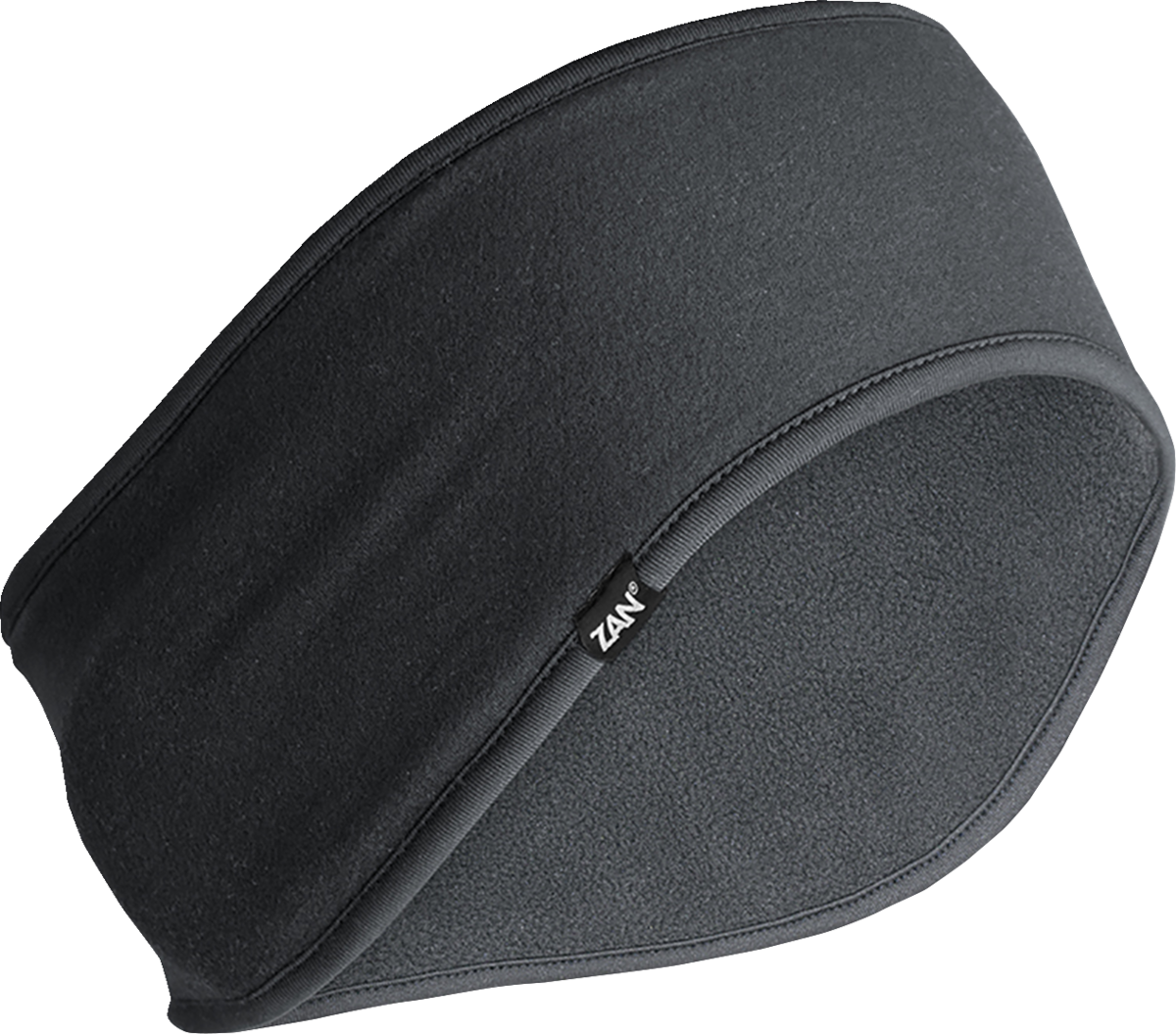 ZAN HEADGEAR Ear Warmer SportFlex Headband - Low Pile - Black WEWF114