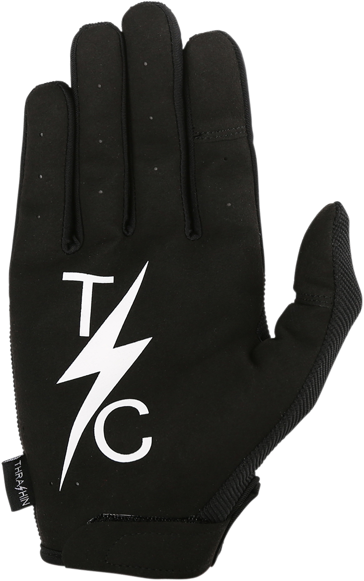 THRASHIN SUPPLY CO. Stealth Gloves - Black - Small SV1-01-08