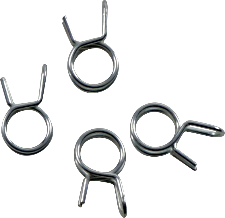 ALL BALLS Refill Kit - Wire Clamp - Silver - 4-Pack FS00066