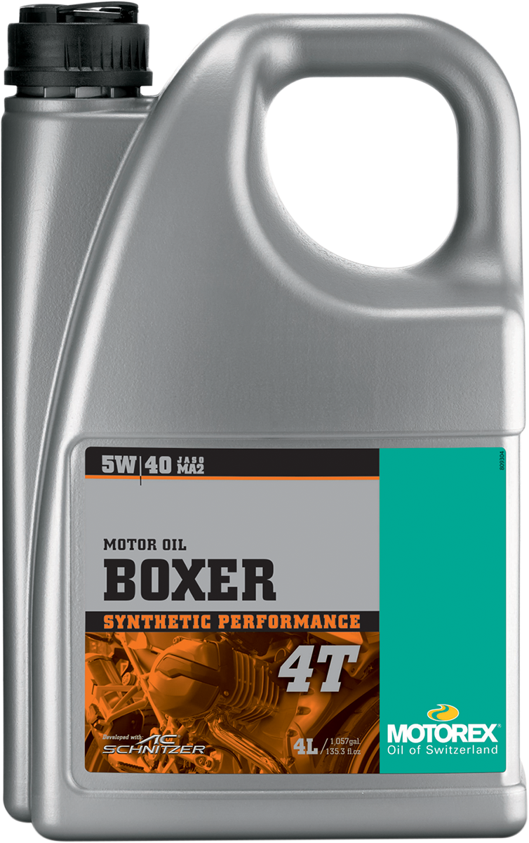 Aceite MOTOREX 4T Boxer - 5W-40 - 4L 113232 