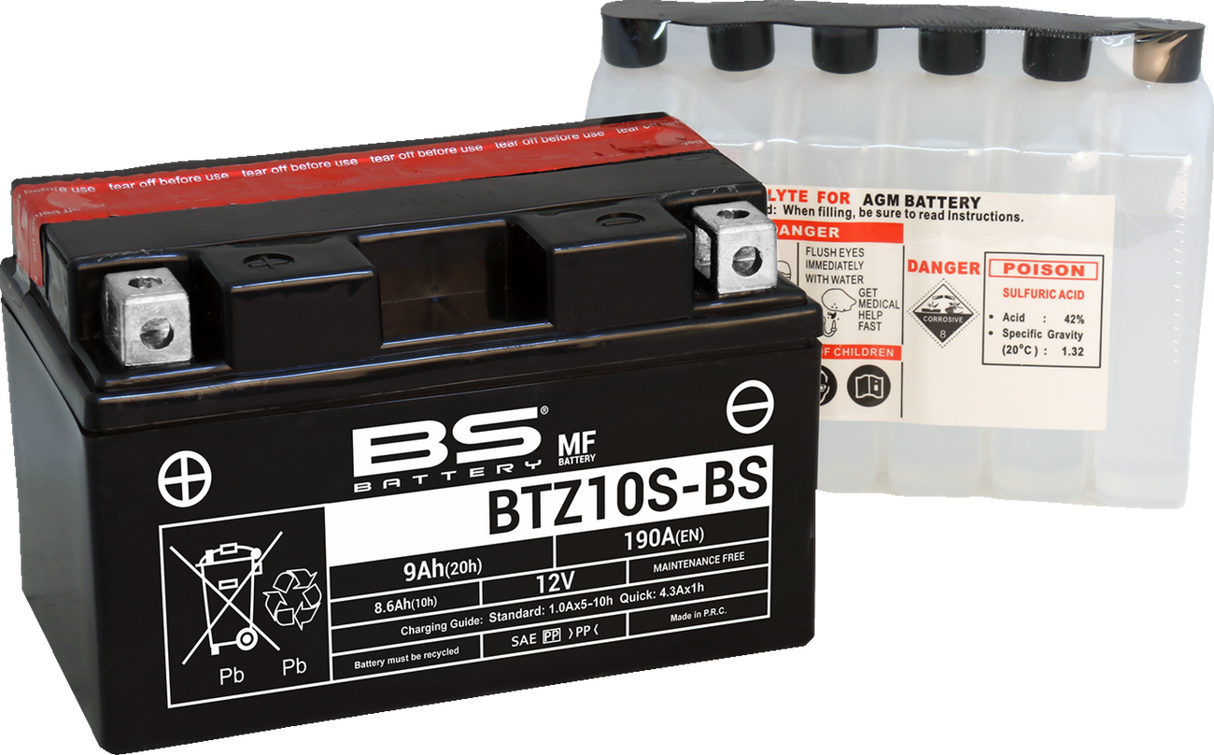 BS BATTERY Battery - BTZ10S-BS (YTZ) 300696