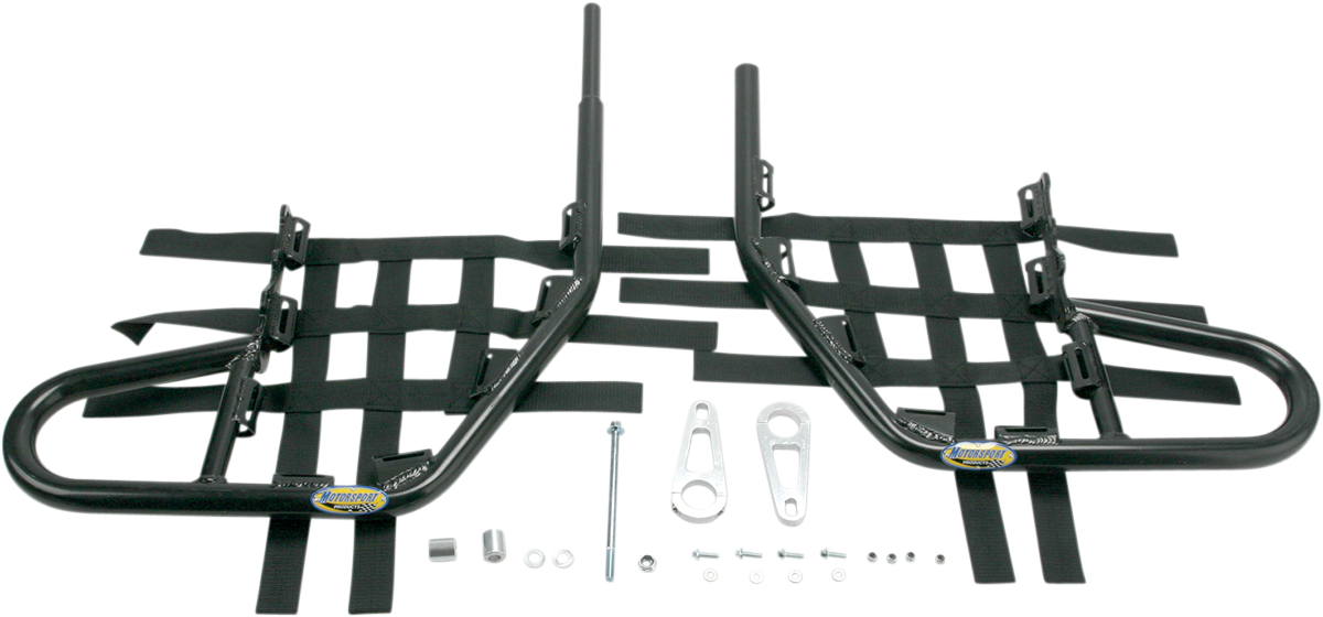 MOTORSPORT PRODUCTS Nerf Bars - Raptor 660 - Black 81-3212