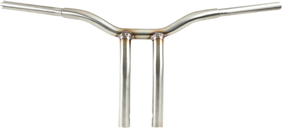 LA CHOPPERS Handlebar - Kage Fighter - One Piece - Bent - 12" - Stainless Steel LA-7338-12SS