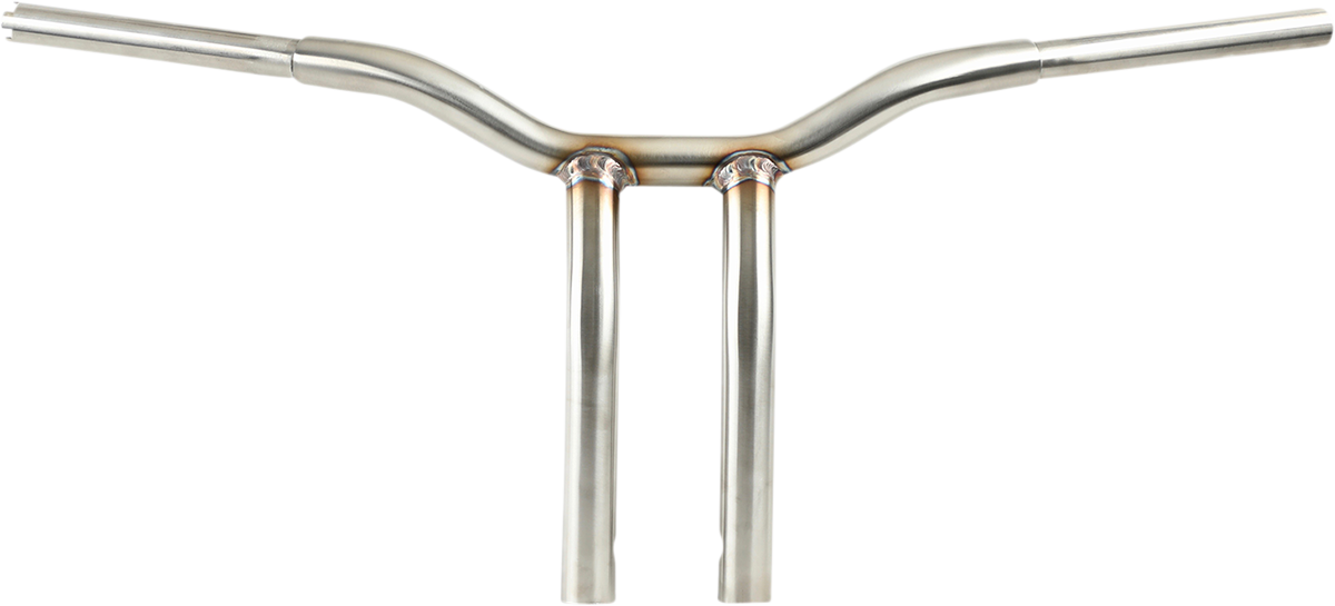 LA CHOPPERS Handlebar - Kage Fighter - One Piece - Bent - 12" - Stainless Steel LA-7338-12SS