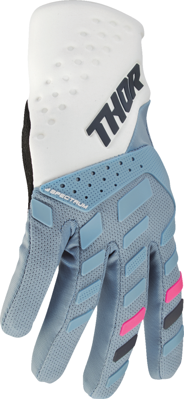 THOR Women's Spectrum Gloves - Starlight Blue/White - XL 3331-0267