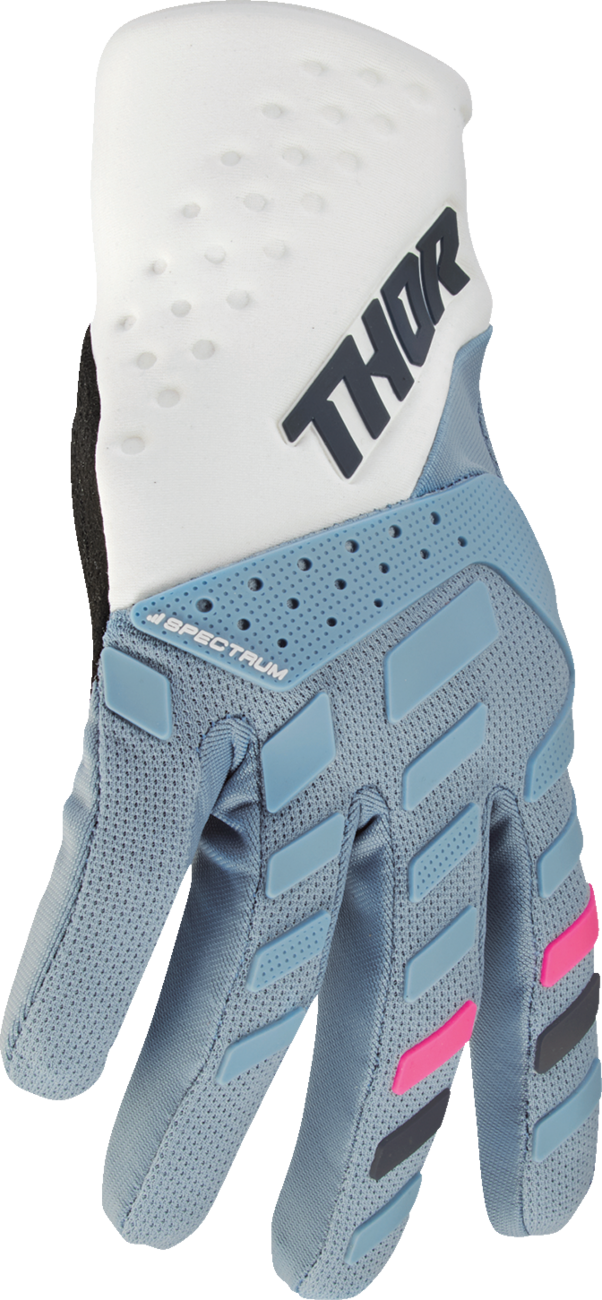 Guantes THOR Spectrum para mujer - Azul Starlight/Blanco - XL 3331-0267 