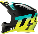 THOR Sector 2 Helmet - Carve - Black/Acid - XS 0110-8097