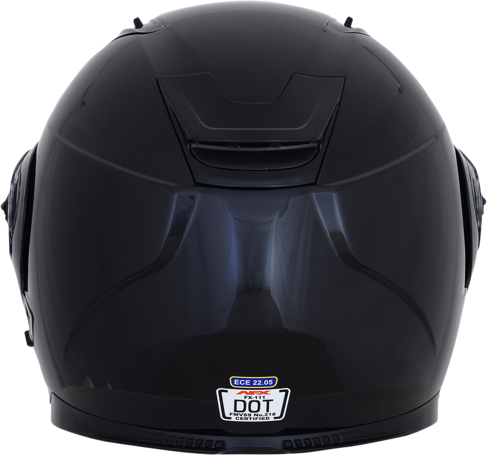 AFX FX-111 Helmet - Gloss Black - Medium 0100-1785