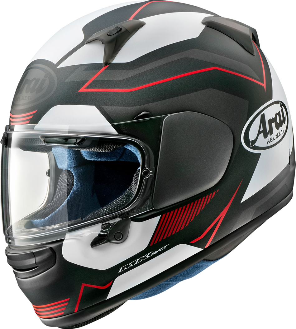 ARAI Regent-X Helmet - Sensation - Red Frost - Large 0101-15842