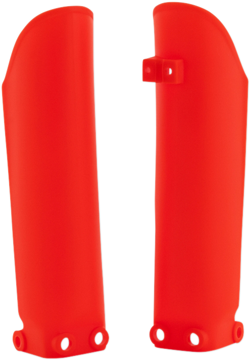 ACERBIS Lower Fork Covers for Inverted Forks - Fluorescent Orange 2253024617