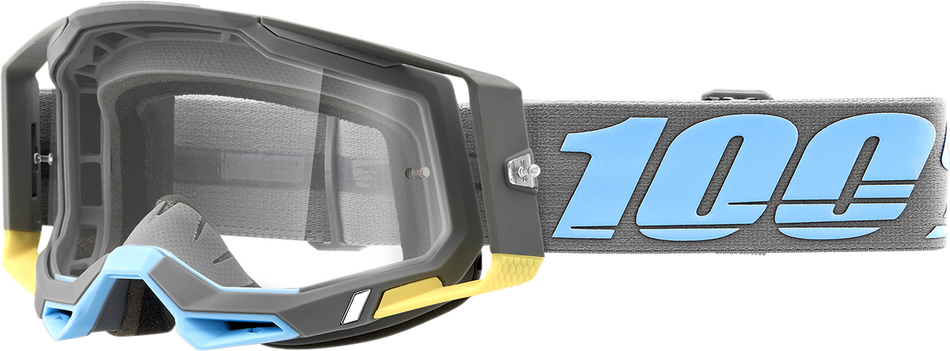 100% Racecraft 2 Goggles - Trinidad - Clear 50009-00008