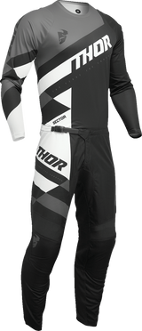 THOR Sector Checker Jersey - Black/Gray - Small 2910-7580