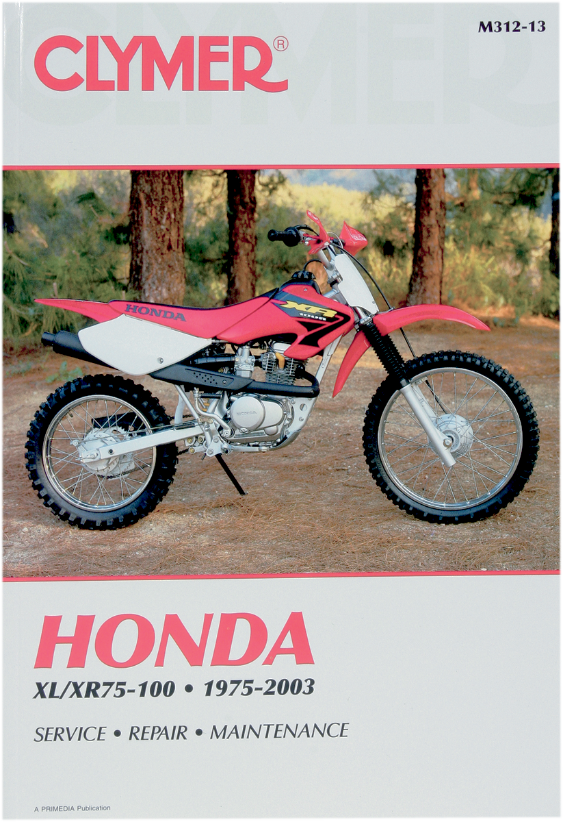 CLYMER Manual - Honda XL/XR 75-100 CM31214