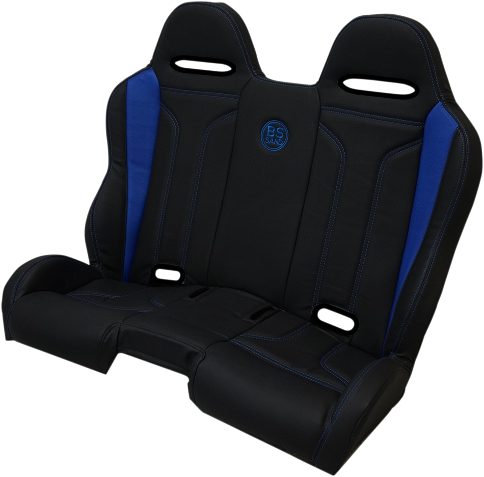 BS SAND Performance Bench Seat - Black/Blue PEBEBLDTR