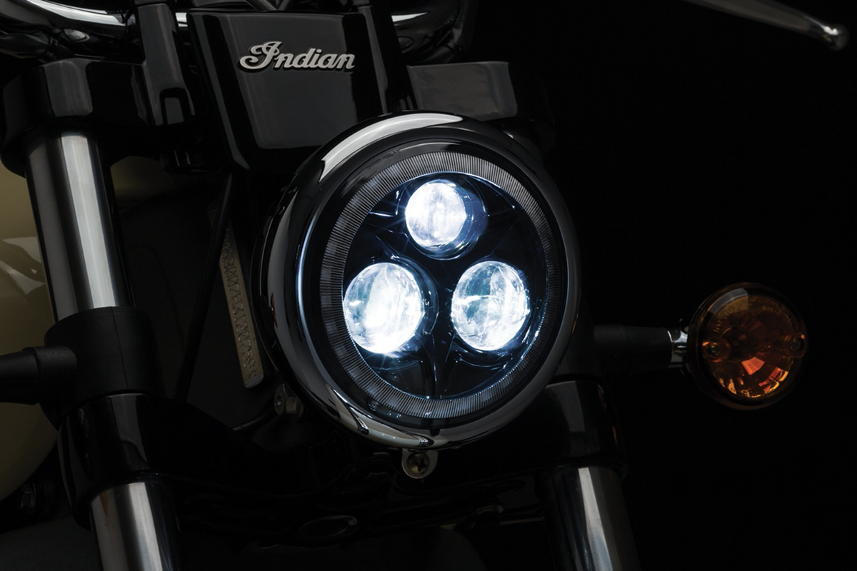 KURYAKYN 5.75" Orbit Vision Headlight with Halo 2462