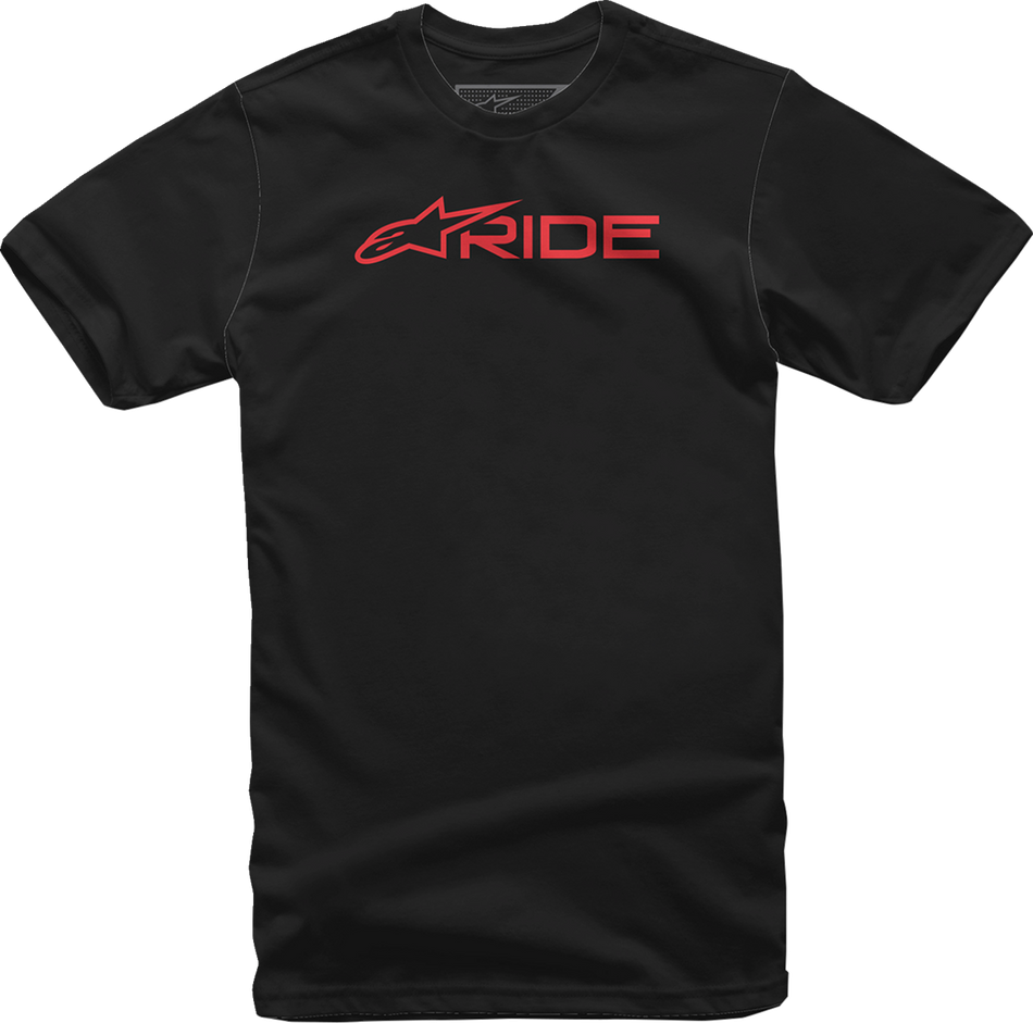 ALPINESTARS Ride 3.0 T-Shirt - Black/Red - Large 1232-722001030L