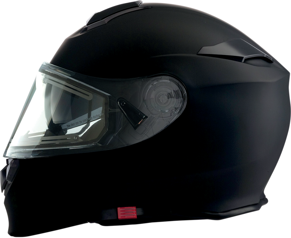 Z1R Solaris Modular Snow Helmet - Electric - Flat Black - 4XL 0120-0711