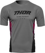 THOR Assist React Jersey - Gray/Purple - Medium 5120-0176