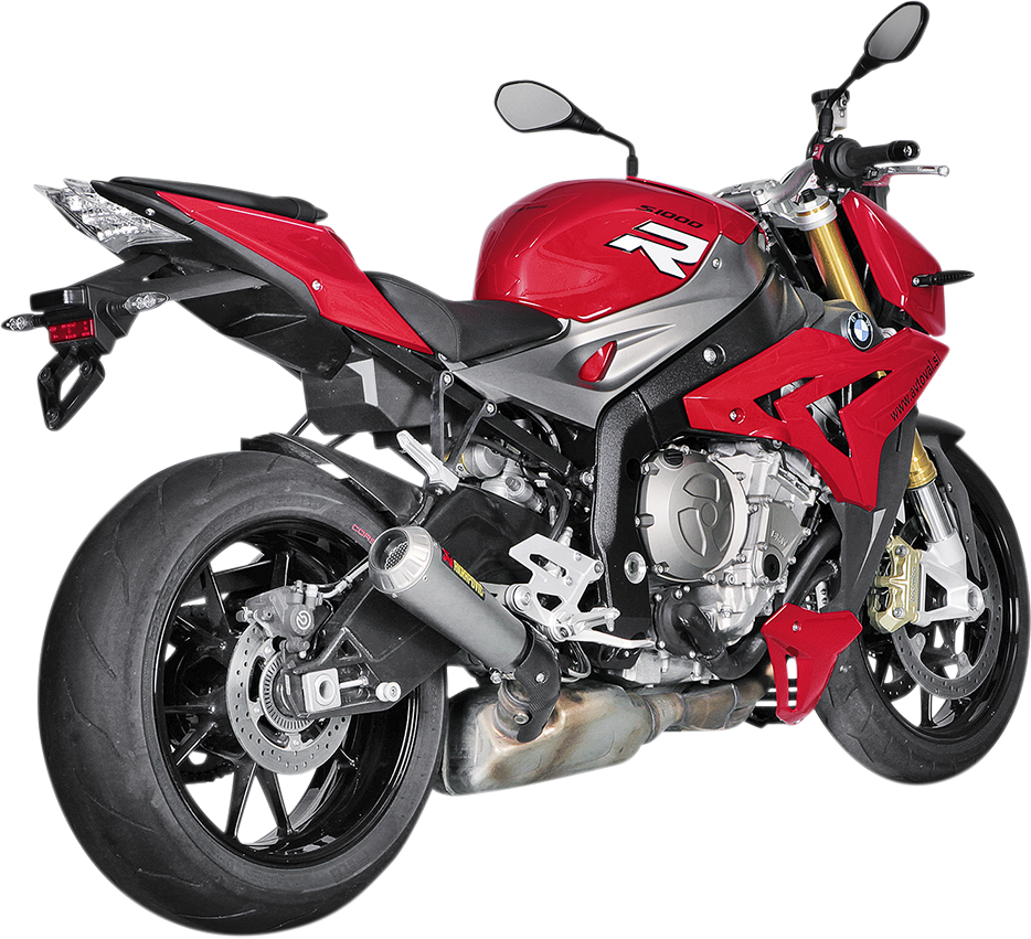 Silenciador de línea deslizante AKRAPOVIC - Titanio S1000RR 2010-2014 /S1000R 2014-2016 S-B10SO3-HBT 1811-2889 