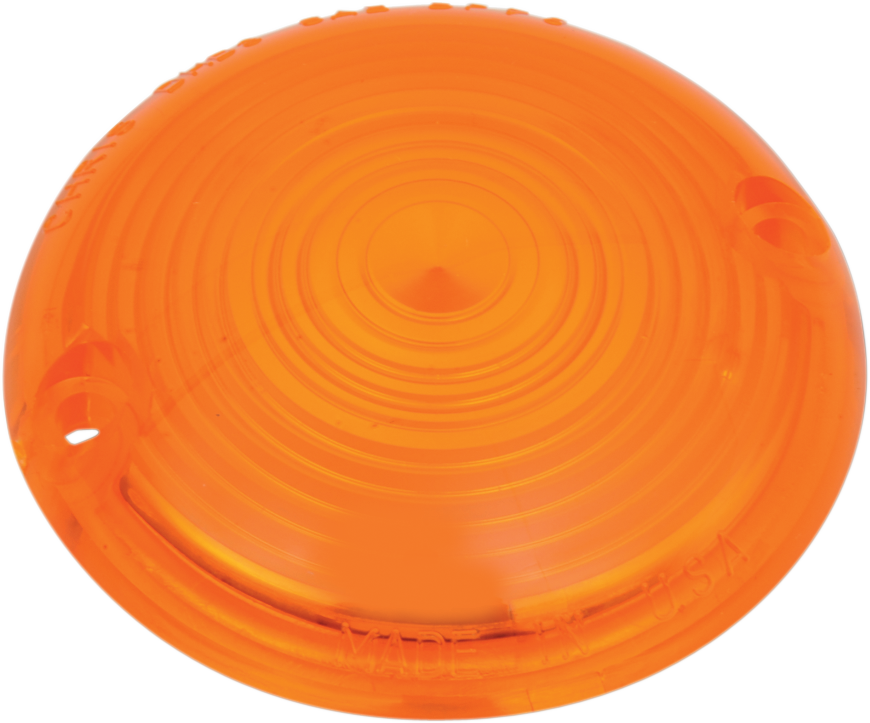 CHRIS PRODUCTS Turn Signal Lens - '63-'85 FL - Amber DHD3A
