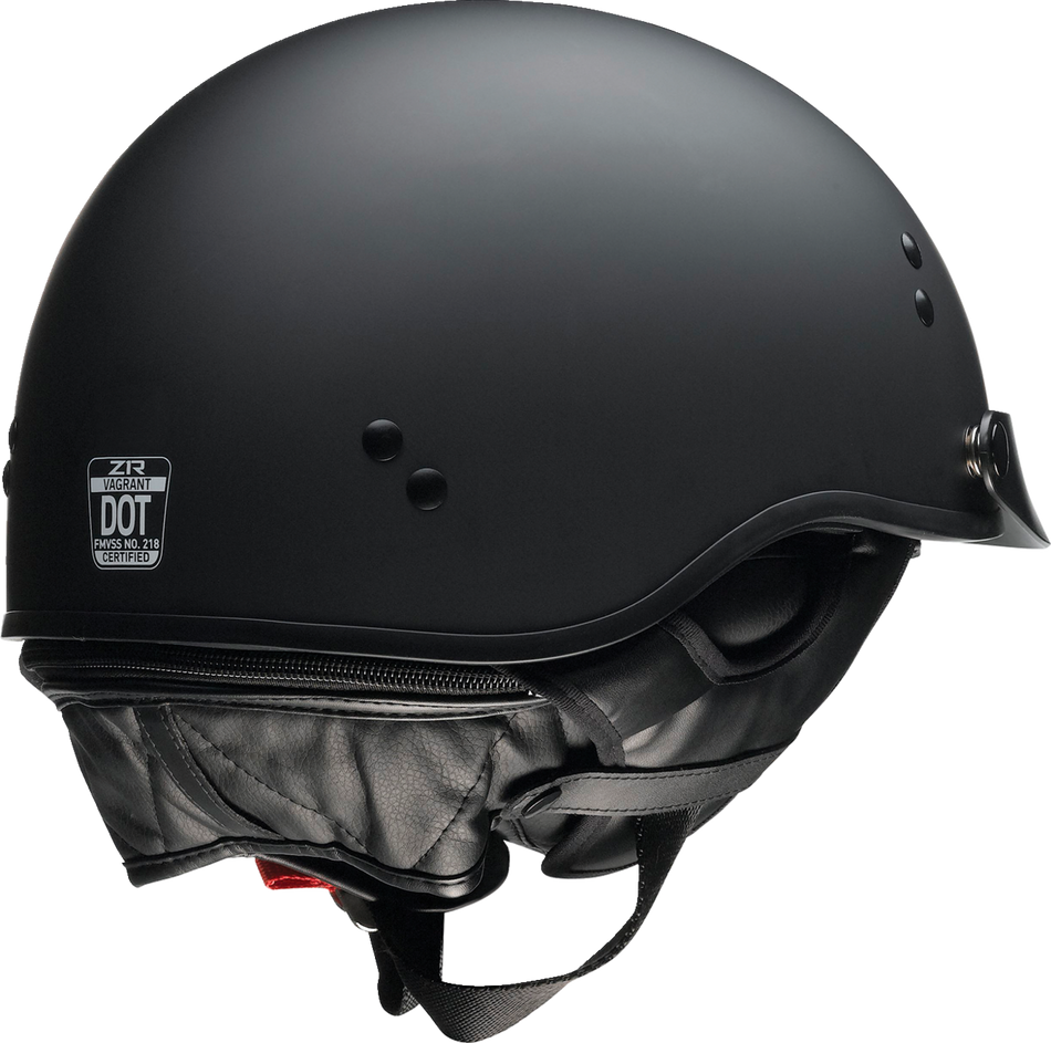 Z1R Vagrant NC Helmet - Flat Black - XS 0103-1372