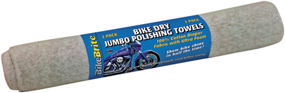 BIKE BRITE Bike Dry Polishing Towels MC99000