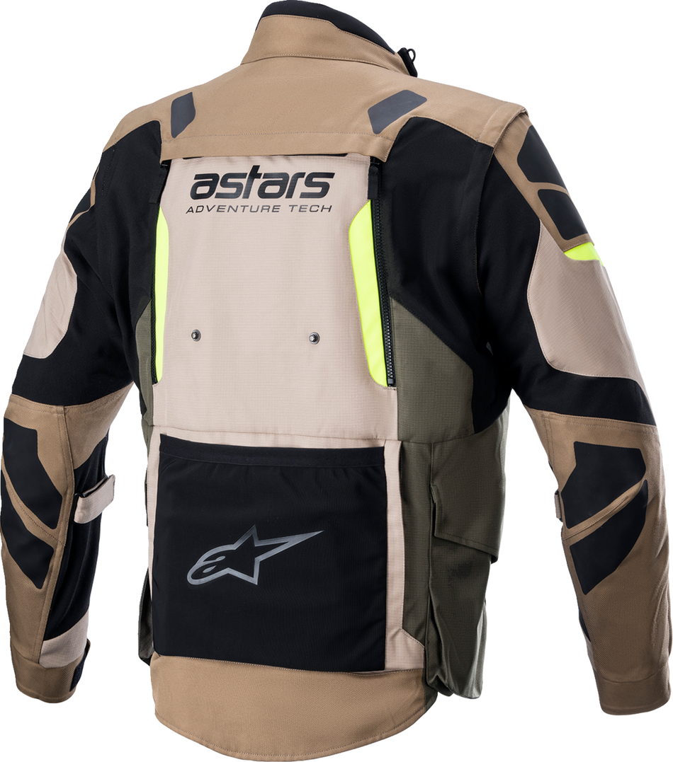 ALPINESTARS Halo Drystar® Jacket - Black/Sand/Yellow - Medium 3204822-865-M