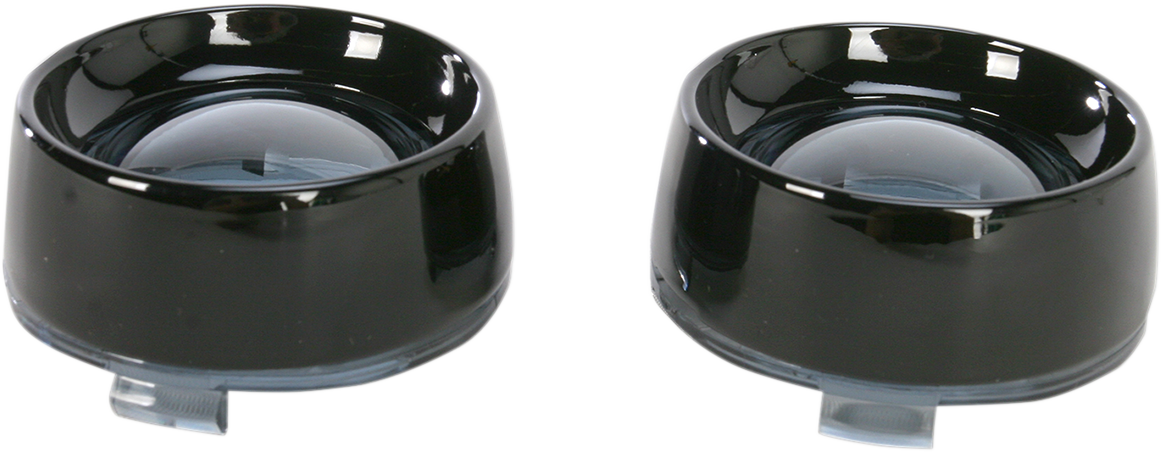 KURYAKYN Deep Dish Bezels - Black/Smoke Lens 5480