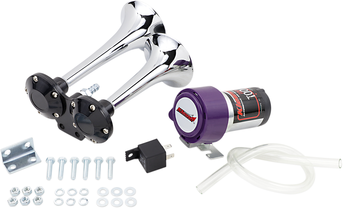 KLEINN Dual Horn Kit - Chrome 6126