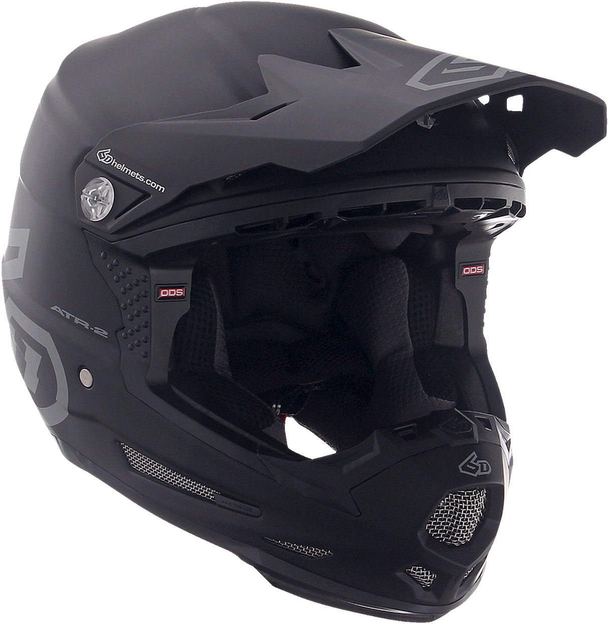 Casco 6D ATR-2Y - Negro mate - Pequeño 11-5600 