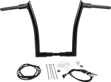 FAT BAGGERS INC. Handlebar Kit - Pointed Top - 16" - Black 809616-B