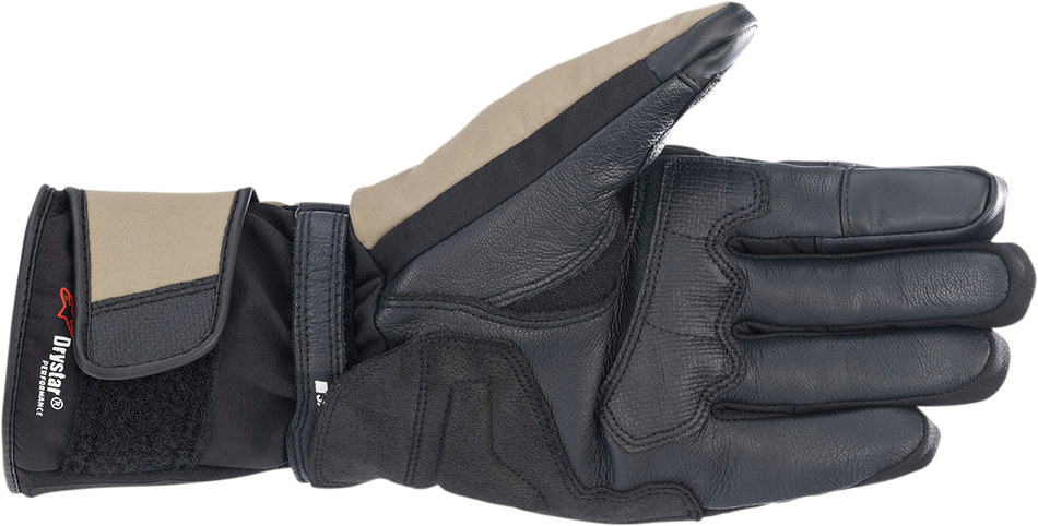 ALPINESTARS Denali Aerogel Drystar® Gloves - Black/Dark Khaki/Fluo Red - Large 3526922-1853-L