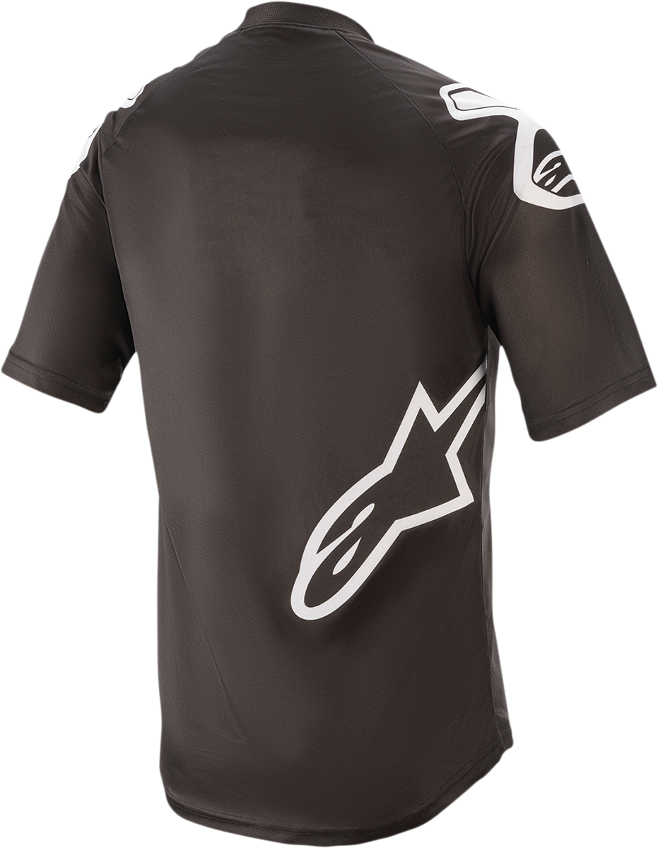 Camiseta ALPINESTARS Racer V2 - Negro/Blanco - Mediano 1762919-12-MD 