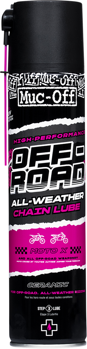 MUC-OFF USA Offroad Chain Lube - 400ml - Aerosol 20452US