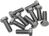 DRAG SPECIALTIES Bolts - Hex-Head - Chrome - 3/8"-16 x 1" MPB132