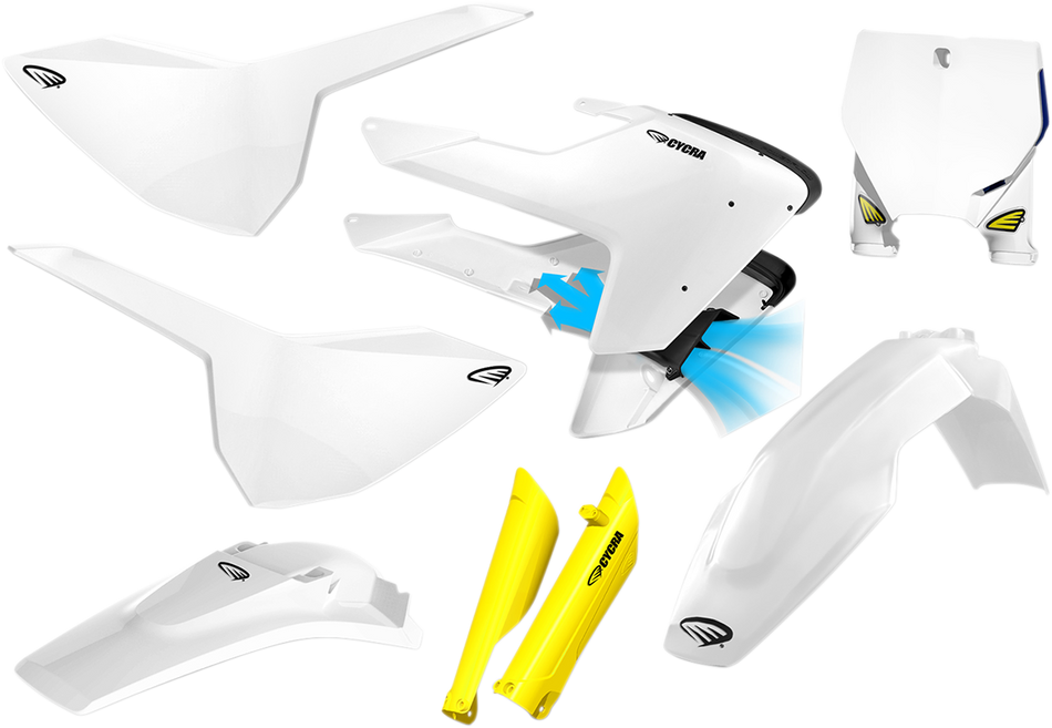 CYCRA Body Kit - Powerflow - OEM White/Yellow 1CYC-9321-02